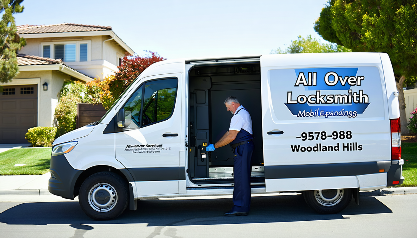 all over locksmith étend ses services mobiles à woodland hills, offrant des solutions de sécurité innovantes et une praticité inégalée pour protéger votre domicile et vos biens en toute sérénité.